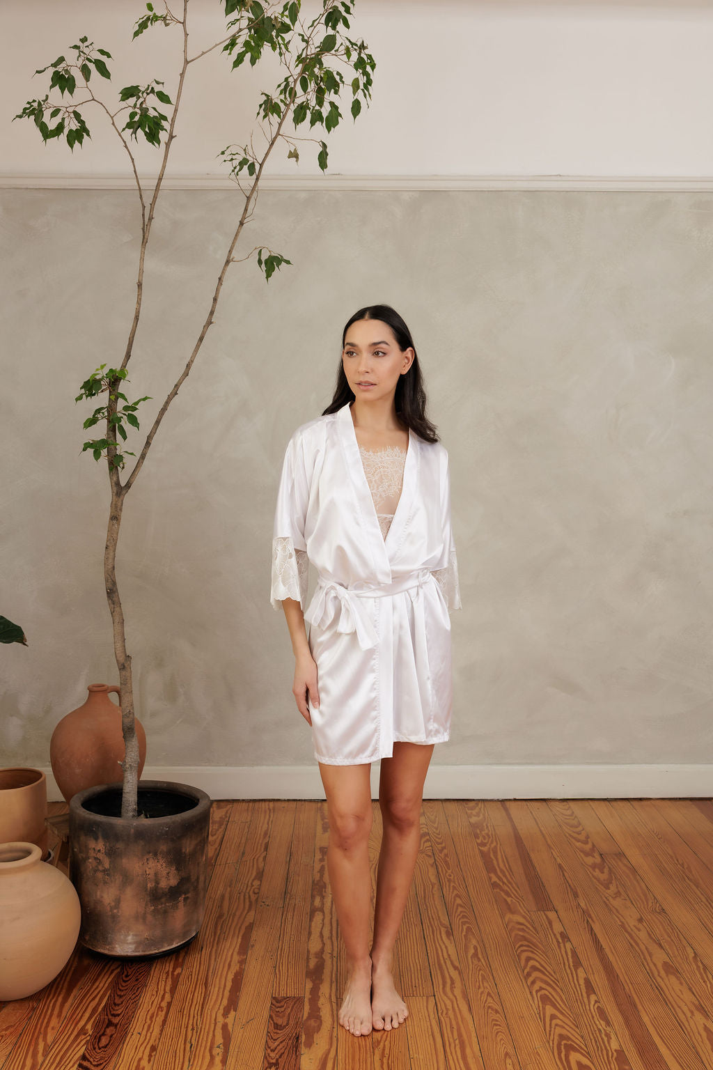 VOILE WHITE DRESS